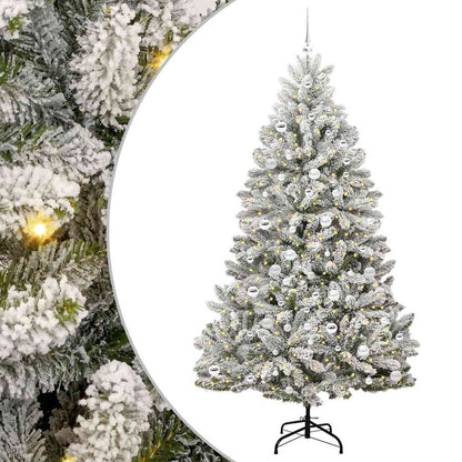Artificial Christmas Tree 210 cm 300 LEDs Warm White