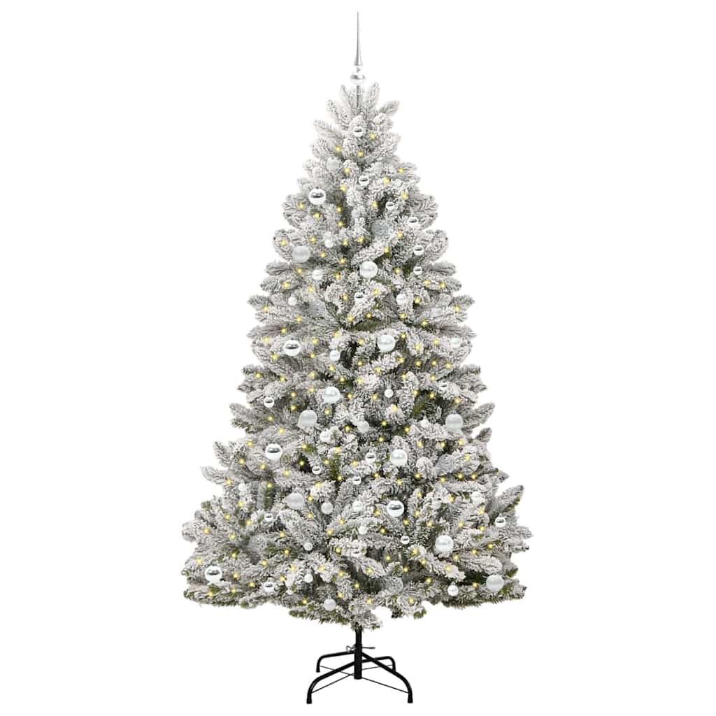Artificial Christmas Tree 210 cm 300 LEDs Warm White