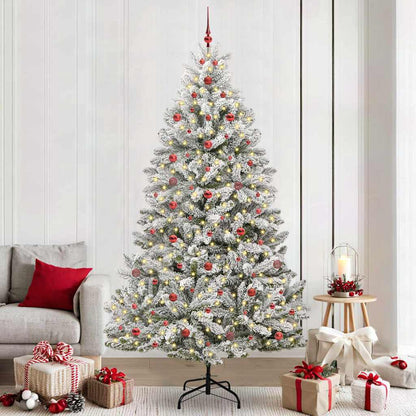 Artificial Christmas Tree 240 cm 300 LEDs Warm White