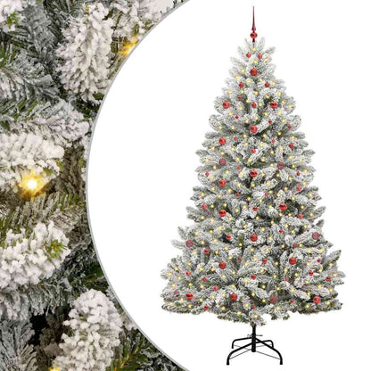 Artificial Christmas Tree 240 cm 300 LEDs Warm White
