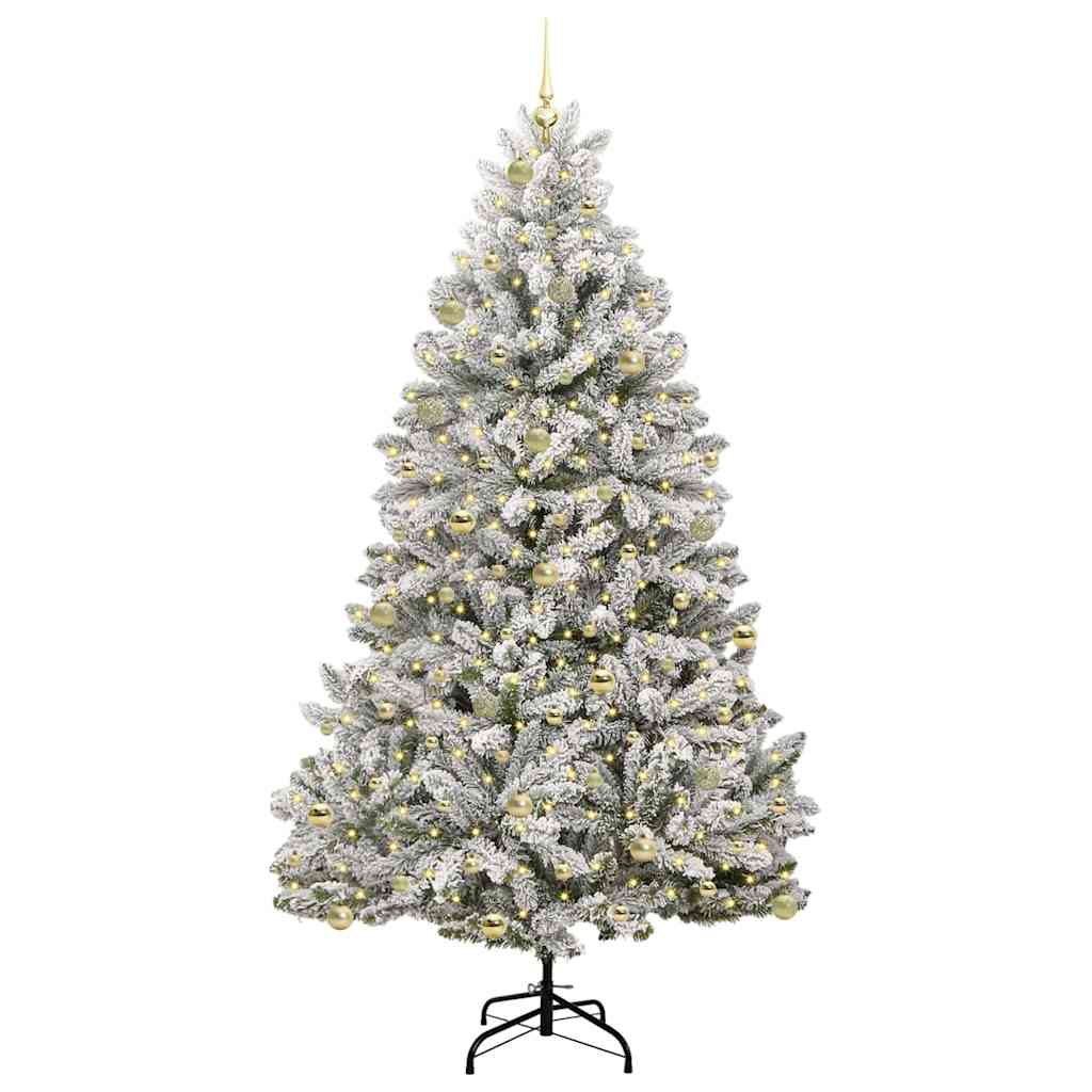 Artificial Christmas Tree 240 cm 300 LEDs Warm White