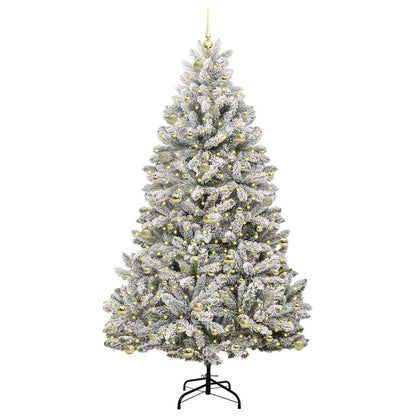 Artificial Christmas Tree 240 cm 300 LEDs Warm White