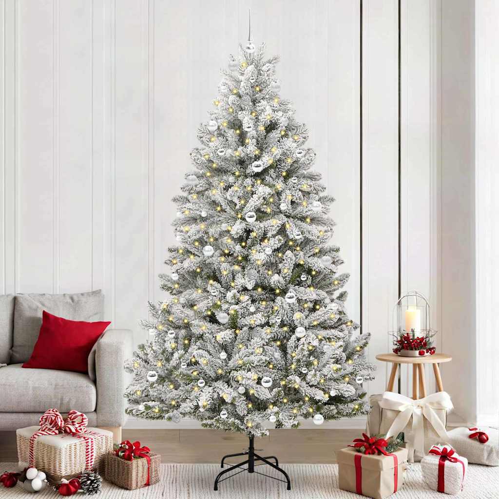 Artificial Christmas Tree 240 cm 300 LEDs Warm White