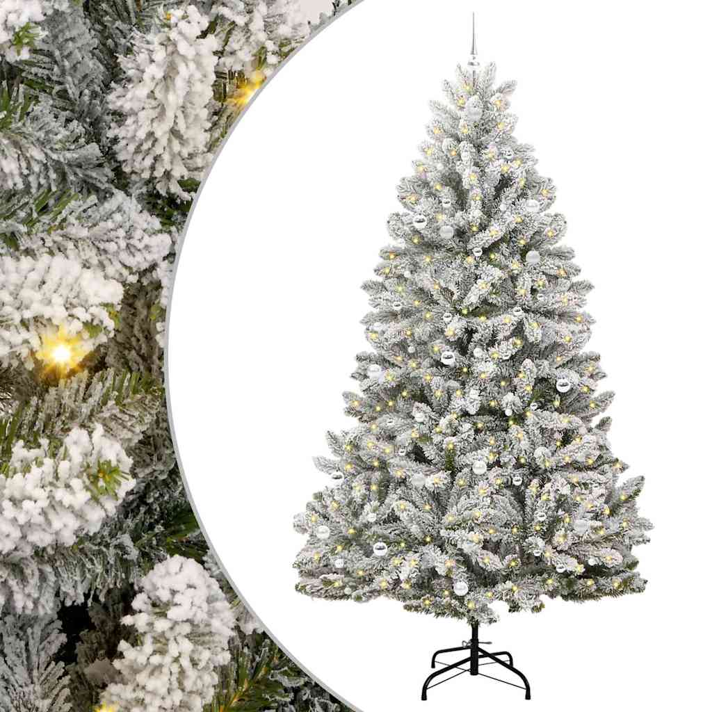 Artificial Christmas Tree 270 cm 300 LEDs Warm White