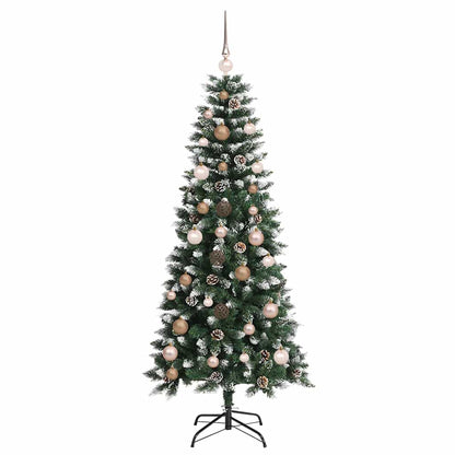 Artificial Christmas Tree with 150 LEDs with Stand Green 150 cm