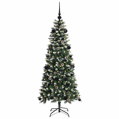 Artificial Christmas Tree with 150 LEDs with Stand Green 150 cm