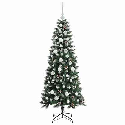 Artificial Christmas Tree with 150 LEDs with Stand Green 150 cm