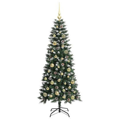 Artificial Christmas Tree with 150 LEDs with Stand Green 150 cm