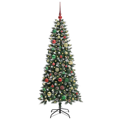 Artificial Christmas Tree with 150 LEDs with Stand Green 150 cm