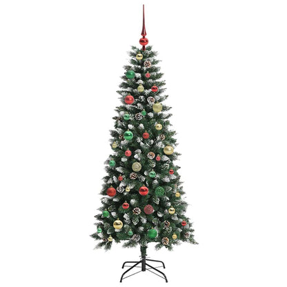 Artificial Christmas Tree with 150 LEDs with Stand Green 150 cm