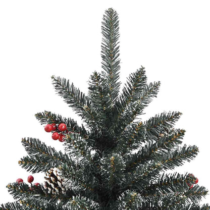 Artificial Christmas Tree with 150 LEDs with Stand Green 120 cm