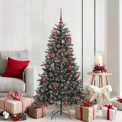 Artificial Christmas Tree with 150 LEDs with Stand Green 150 cm
