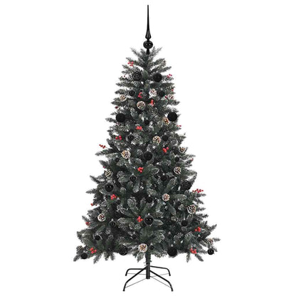 Artificial Christmas Tree with 150 LEDs with Stand Green 150 cm