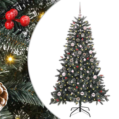 Artificial Christmas Tree with 150 LEDs with Stand Green 150 cm