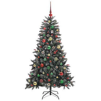 Artificial Christmas Tree with 150 LEDs with Stand Green 150 cm