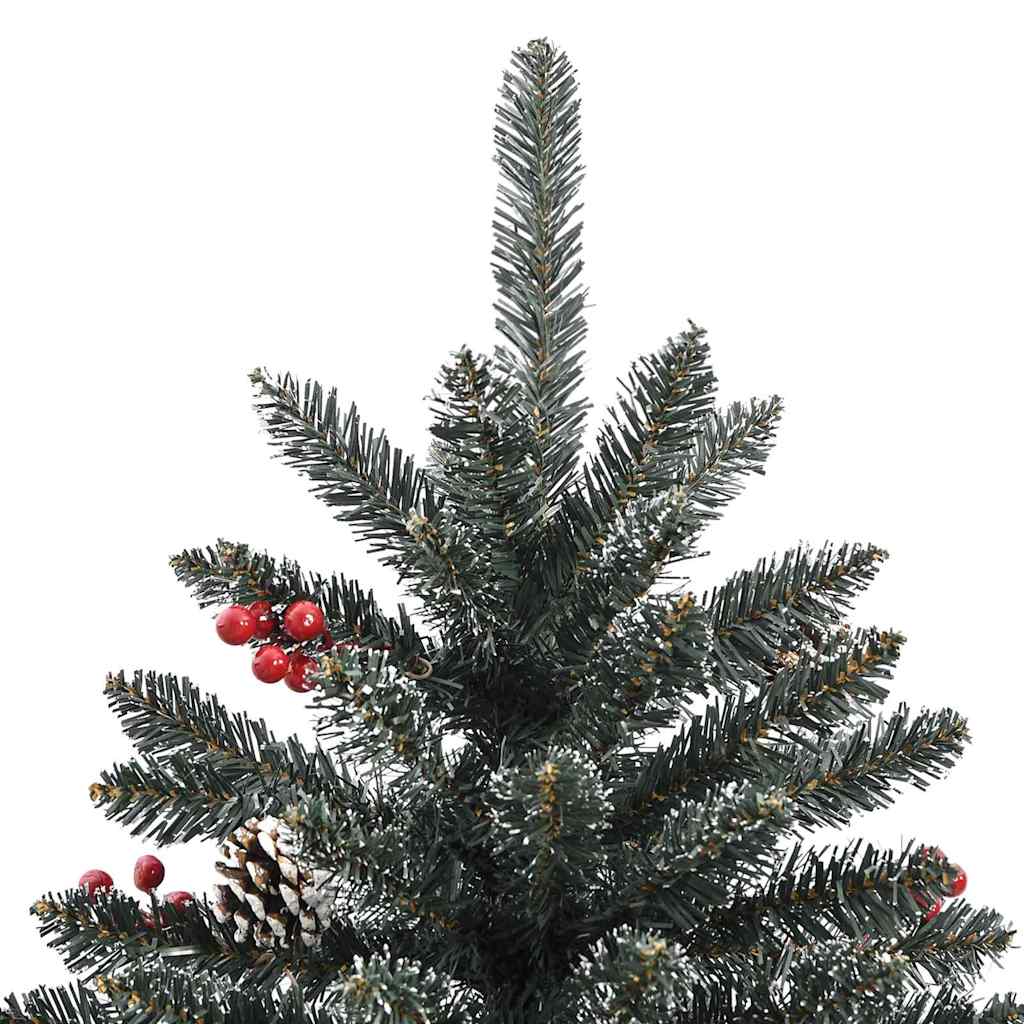 Artificial Christmas Tree with 300 LEDs with Stand Green 240 cm