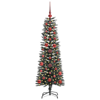 Artificial Christmas Tree with 150 LEDs with Stand Green 120 cm