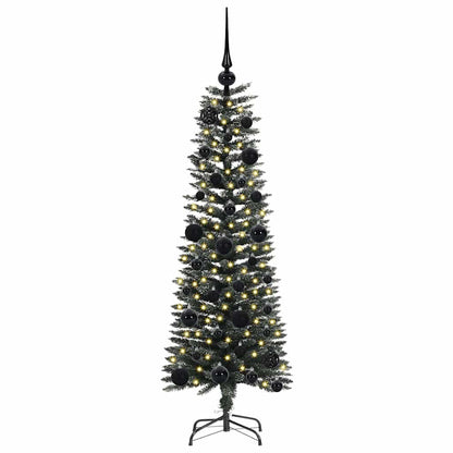 Artificial Christmas Tree with 150 LEDs with Stand Green 120 cm