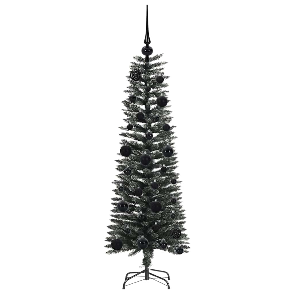 Artificial Christmas Tree with 150 LEDs with Stand Green 120 cm