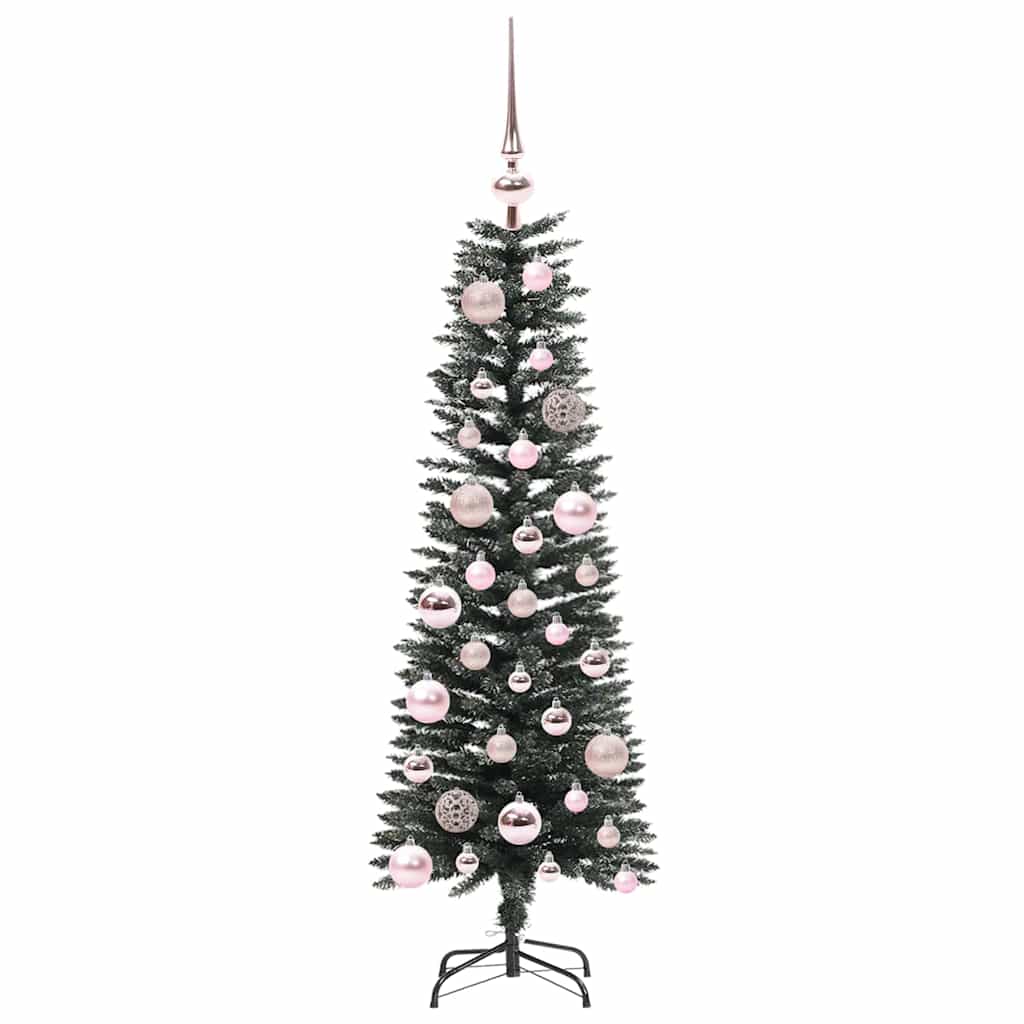 Artificial Christmas Tree with 150 LEDs with Stand Green 120 cm