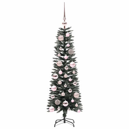 Artificial Christmas Tree with 150 LEDs with Stand Green 120 cm