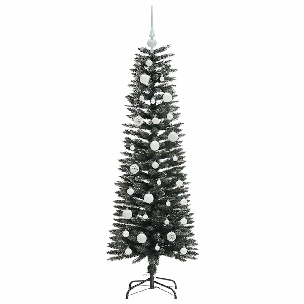 Artificial Christmas Tree with 150 LEDs with Stand Green 120 cm