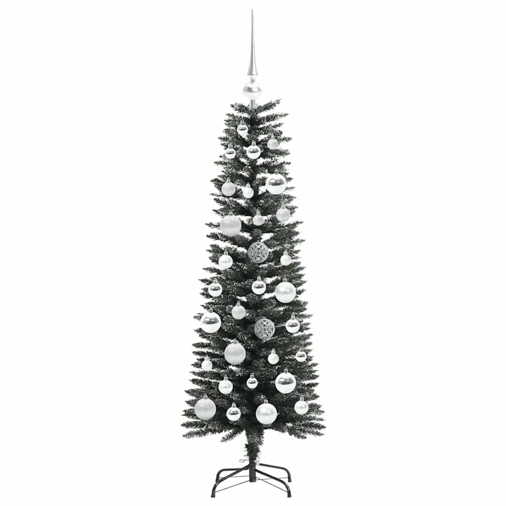 Artificial Christmas Tree with 150 LEDs with Stand Green 120 cm