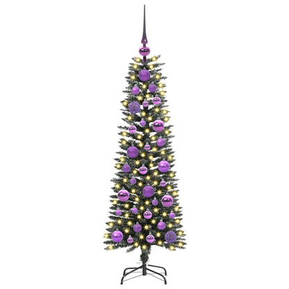 Artificial Christmas Tree with 150 LEDs with Stand Green 120 cm