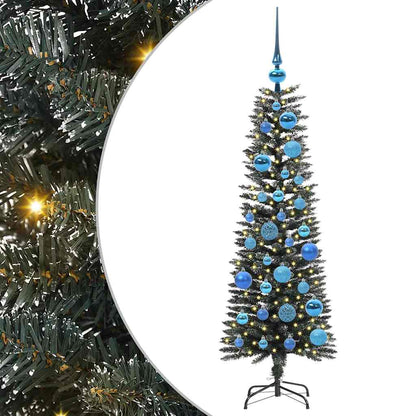 Artificial Christmas Tree with 150 LEDs with Stand Green 120 cm