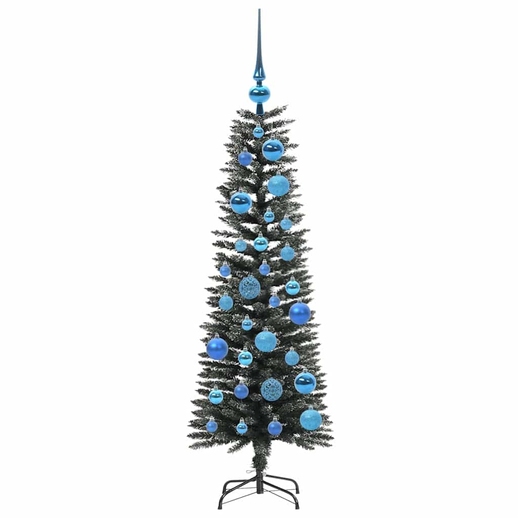 Artificial Christmas Tree with 150 LEDs with Stand Green 120 cm