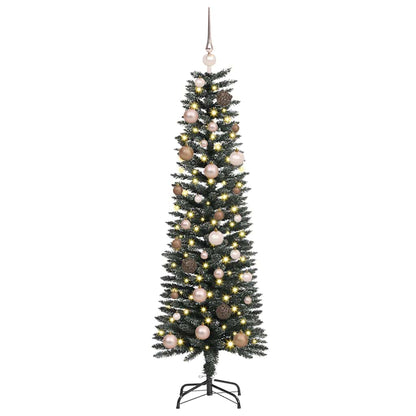 Artificial Christmas Tree with 150 LEDs with Stand Green 150 cm