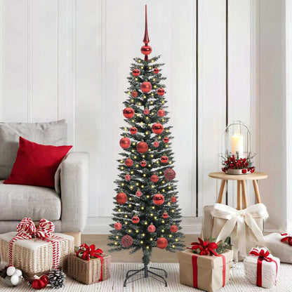 Artificial Christmas Tree with 150 LEDs with Stand Green 150 cm