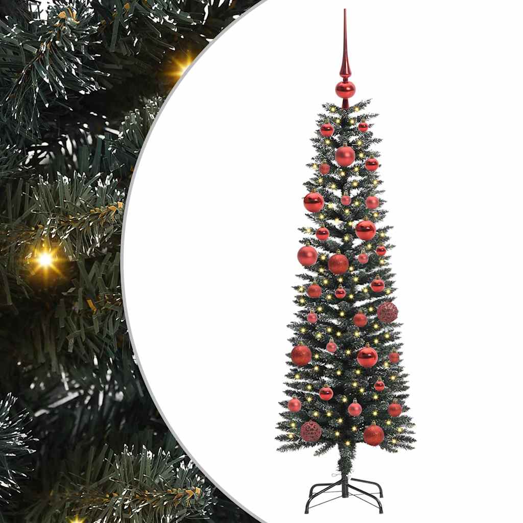 Artificial Christmas Tree with 150 LEDs with Stand Green 150 cm