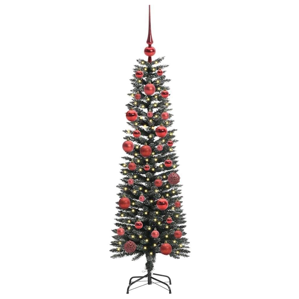 Artificial Christmas Tree with 150 LEDs with Stand Green 150 cm