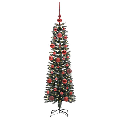 Artificial Christmas Tree with 150 LEDs with Stand Green 150 cm