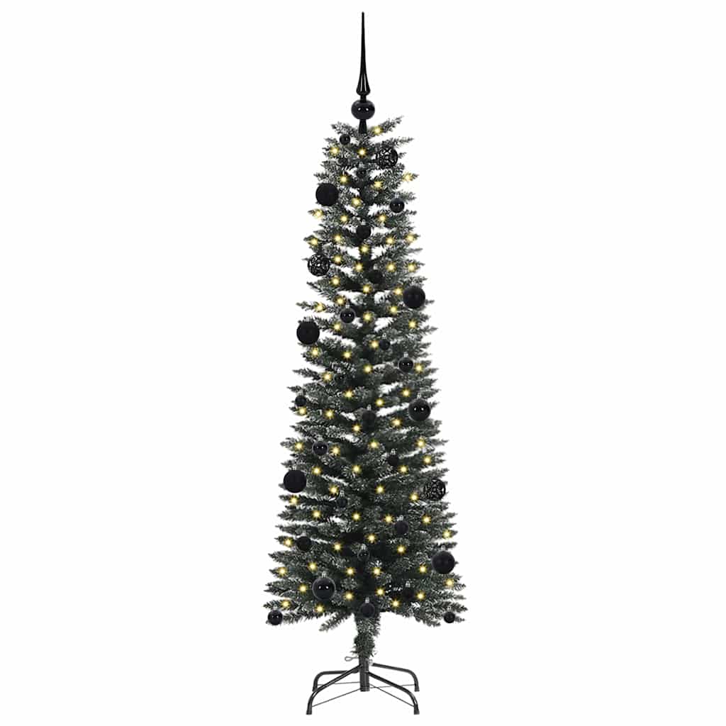 Artificial Christmas Tree with 150 LEDs with Stand Green 150 cm