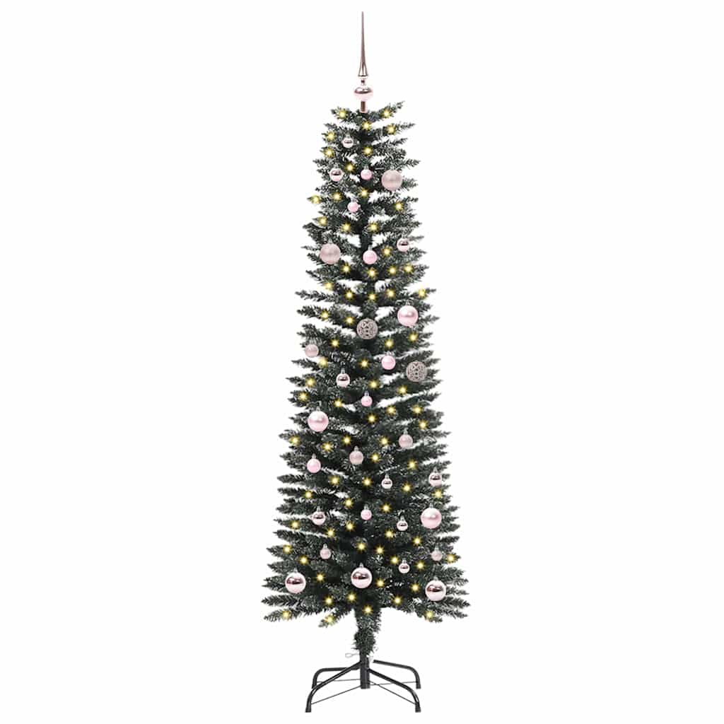 Artificial Christmas Tree with 150 LEDs with Stand Green 150 cm