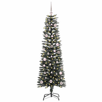 Artificial Christmas Tree with 150 LEDs with Stand Green 150 cm