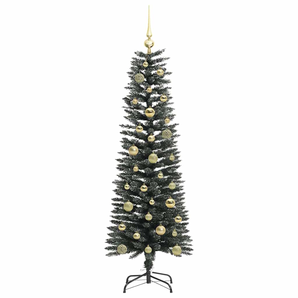 Artificial Christmas Tree with 150 LEDs with Stand Green 150 cm