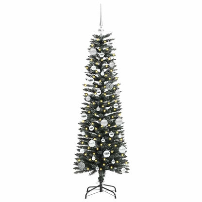 Artificial Christmas Tree with 150 LEDs with Stand Green 150 cm