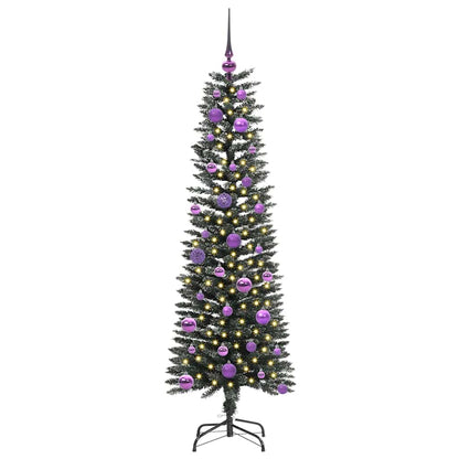 Artificial Christmas Tree with 150 LEDs with Stand Green 150 cm