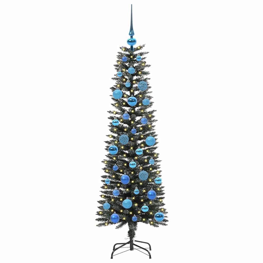 Artificial Christmas Tree with 150 LEDs with Stand Green 150 cm