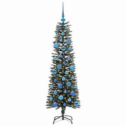 Artificial Christmas Tree with 150 LEDs with Stand Green 150 cm