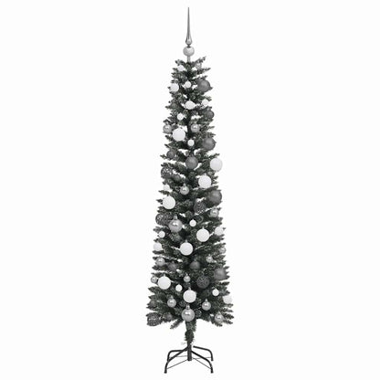 Artificial Christmas Tree with 300 LEDs with Stand Green 180 cm