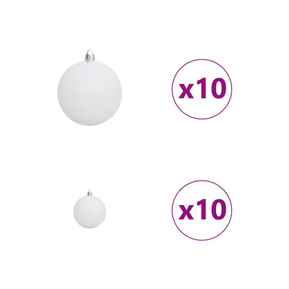 Artificial Christmas Tree with 300 LEDs with Stand Green 180 cm