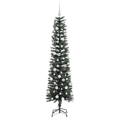 Artificial Christmas Tree with 300 LEDs with Stand Green 180 cm