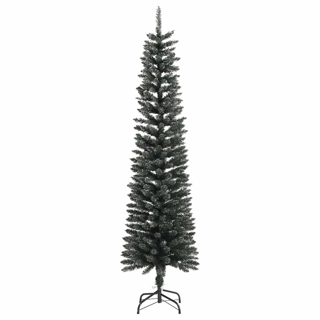 Artificial Christmas Tree with 300 LEDs with Stand Green 210 cm