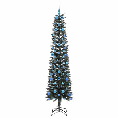 Artificial Christmas Tree with 300 LEDs with Stand Green 210 cm
