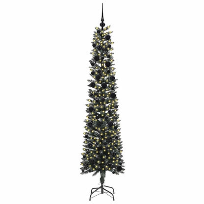 Artificial Christmas Tree with 300 LEDs with Stand Green 240 cm