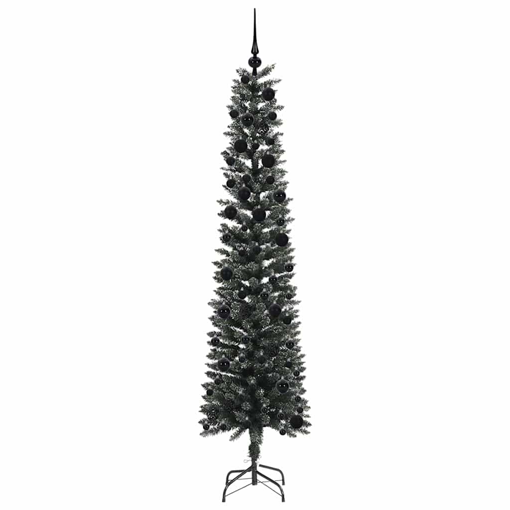 Artificial Christmas Tree with 300 LEDs with Stand Green 240 cm